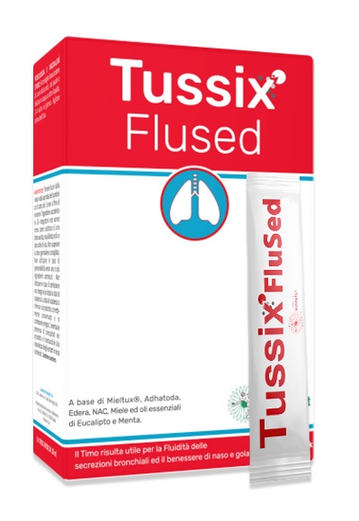 TUSSIX FLUSED 14 STICK PACK 10 ML - doctorpill.it