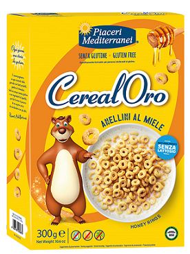 PIACERI MEDITERRANEI CEREALORO ANELLINI MIELE 300 G - doctorpill.it