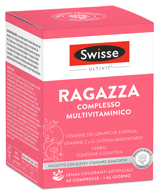 SWISSE MULTIVITAMINICO RAGAZZA 60 COMPRESSE - doctorpill.it