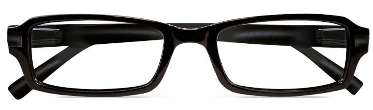 OCCHIALE DA LETTURA PREMONTATO TWINS SILVER GENTLEMAN NERO +1,50 - doctorpill.it