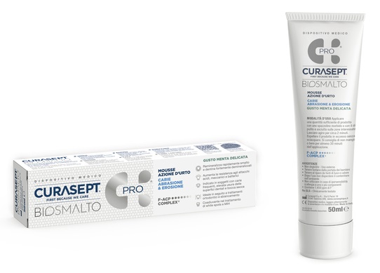 CURASEPT BIOSMALTO MOUSSE CARIE MENTA 50 ML - doctorpill.it