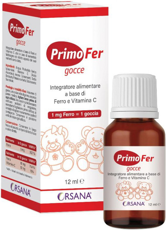 PRIMOFER GOCCE 12 ML - doctorpill.it