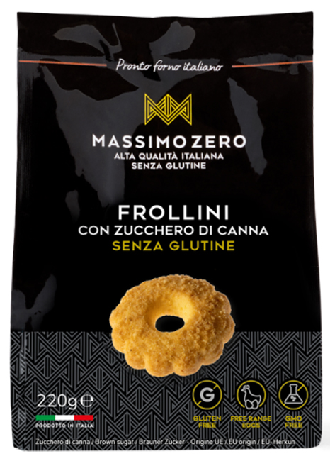 MASSIMO ZERO FROLLINI ZUCCHERO DI CANNA 220 G - doctorpill.it