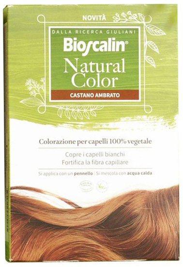 BIOSCALIN NATURAL COLOR CASTANO AMBRATO 70 G - doctorpill.it