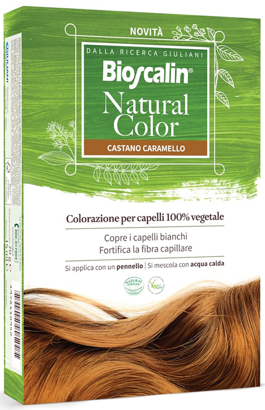 BIOSCALIN NATURAL COLOR CASTANO CARAMELLO 70 G - doctorpill.it