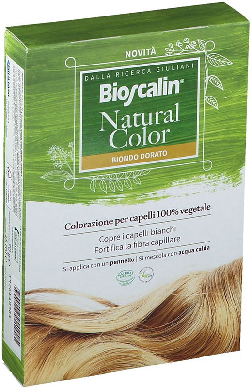 BIOSCALIN NATURAL COLOR BIONDO DORATO 70 G - doctorpill.it