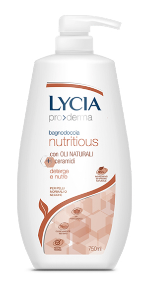 LYCIA PRODERMA BAGNODOCCIA NUTRITIOUS 750 ML - doctorpill.it