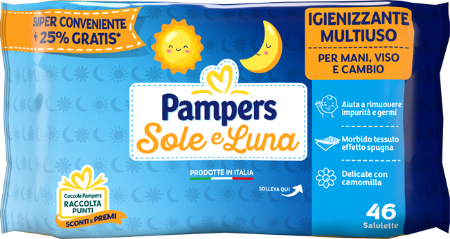 WIPES SOLE & LUNA 46 PEZZI - doctorpill.it