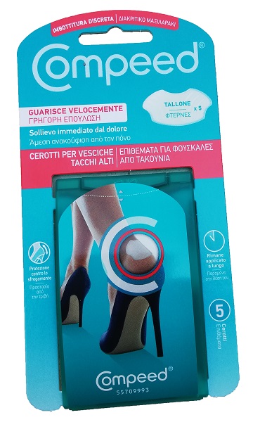 CEROTTO COMPEED VESCICHE TACCHI ALTI 5 PEZZI - doctorpill.it