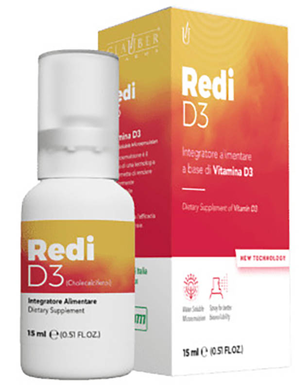 REDI-D3 SPRAY GLAUBER 15 ML - doctorpill.it