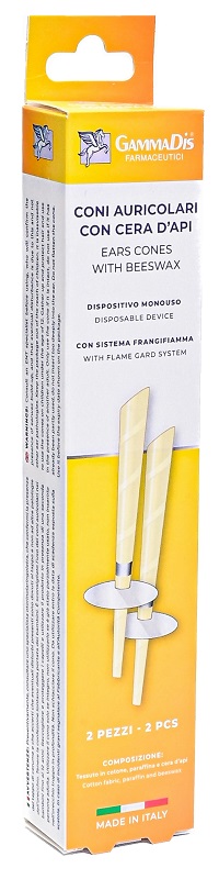 CONI AURICOLARI 2 PEZZI GAMMADIS - doctorpill.it