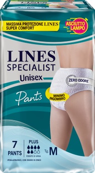 LINES SPECIALIST PANTS PLUS UNISEX M 7 PEZZI - doctorpill.it