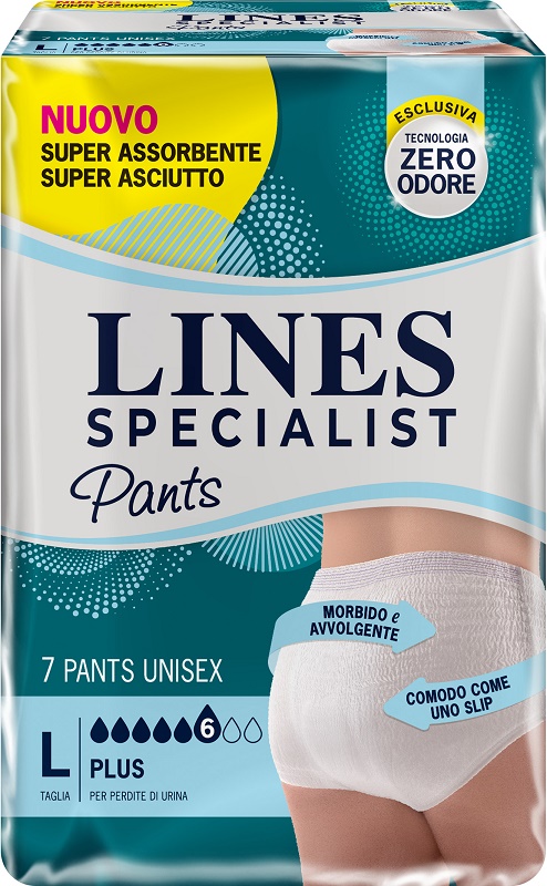 LINES SPECIALIST PANTS PLUS UNISEX L 7 PEZZI - doctorpill.it