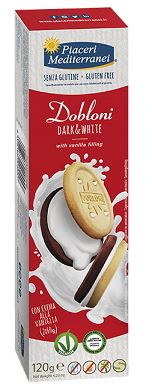 PIACERI MEDITERRANEI DOBLONI DARK & WHITE 120 G - doctorpill.it