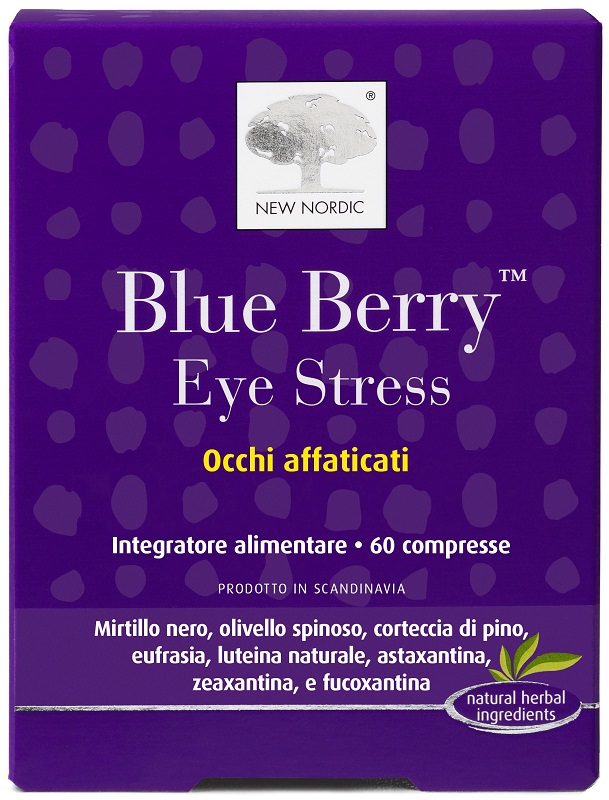 BLUE BERRY EYE STRESS OCCHI AFFATICATI 60 COMPRESSE - doctorpill.it