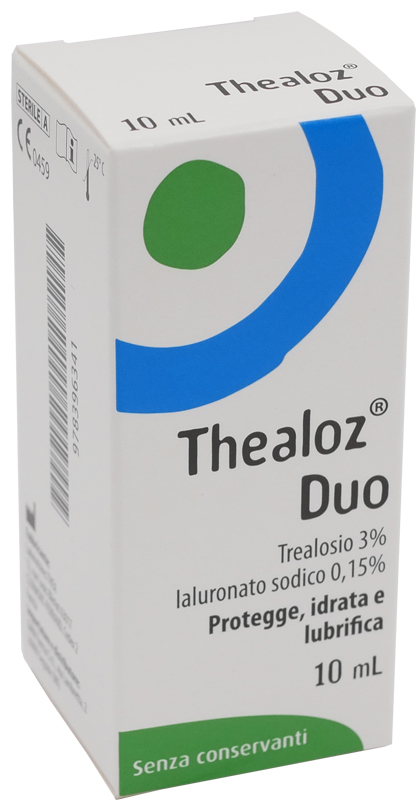 SOLUZIONE OCULARE THEALOZ DUO 10 ML - doctorpill.it