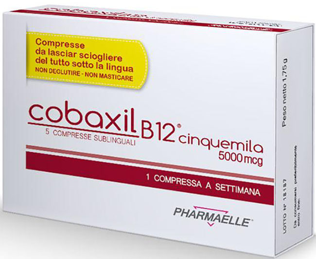 COBAXIL B12 5000MCG 5 COMPRESSE SUBLINGUALI - doctorpill.it