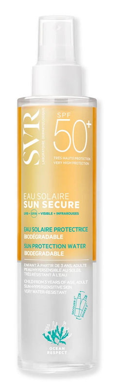 SUN SECURE EAU SOLAIRE SPF50 200 ML - doctorpill.it