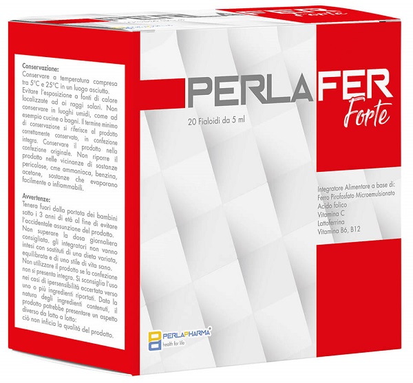 PERLAFER FORTE 20 FIALOIDI DA 5 ML - doctorpill.it