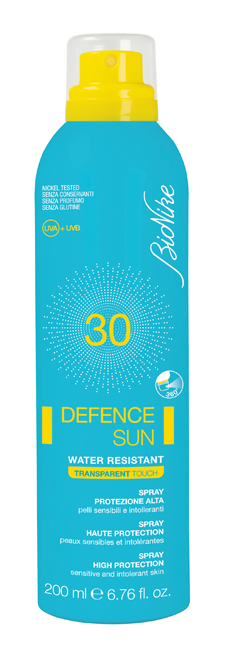 DEFENCE SUN 30 SPRAY TRANSPARENT TOUCH 200 ML - doctorpill.it