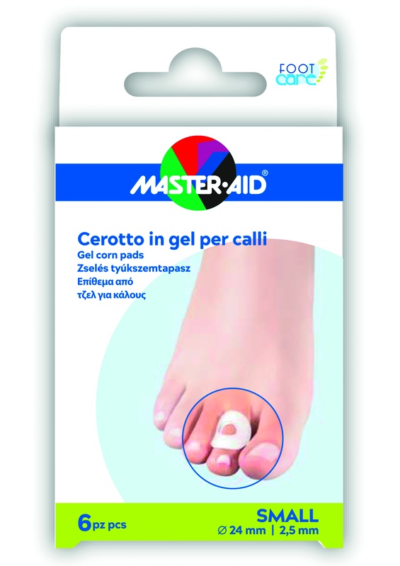 CEROTTO PROTEZIONE CALLI MASTER-AID FOOTCARE IN GEL SMALL 6 PEZZI B10 - doctorpill.it
