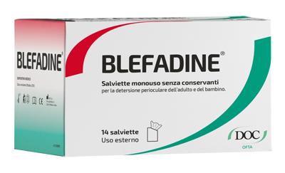 BLEFADINE 14 SALVIETTE MONOUSO PER DETERSIONE PERIOCULARE - doctorpill.it