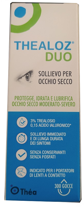 SOLUZIONE OCULARE THEALOZ DUO 10 ML - doctorpill.it