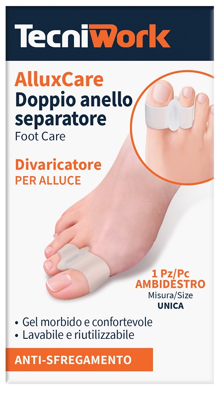 ALLUX CARE SEPARATORE E DIVARICATORE PER ALLUCE A DOPPIO ANELLO - doctorpill.it