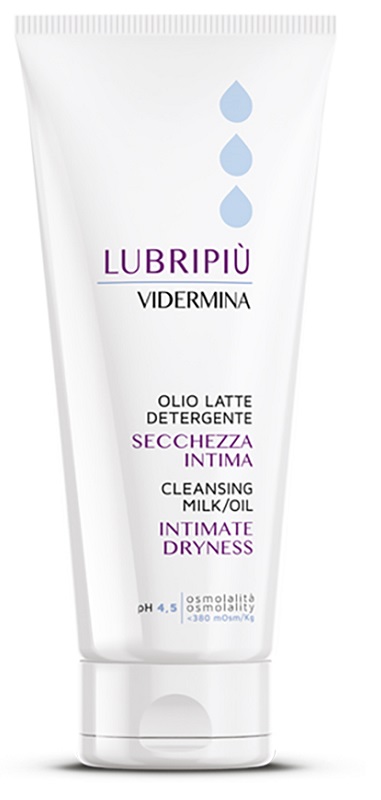 VIDERMINA LUBRIPIU' OLIO LATTE DETERGENTE SECCHEZZA INTIMA 200 ML - doctorpill.it