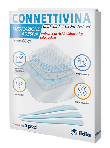 CEROTTO CONNETTIVINA HITECH 6 X 7 CM 5 PEZZI - doctorpill.it