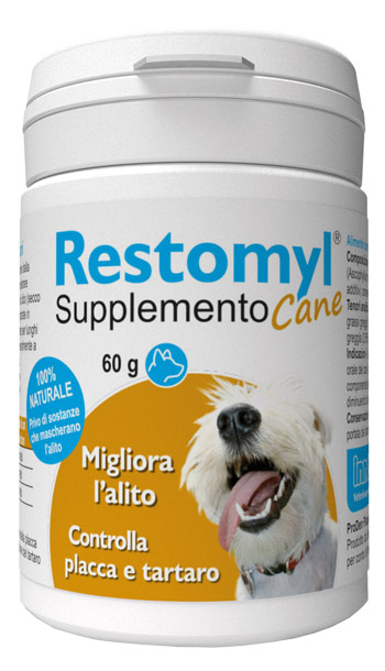 RESTOMYL SUPPLEMENTO CANE FLACONCINO 60 G - doctorpill.it