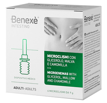 BENEXE' MICROCLISMI ADULTI 6 PEZZI X 9 G FARMACIA - doctorpill.it
