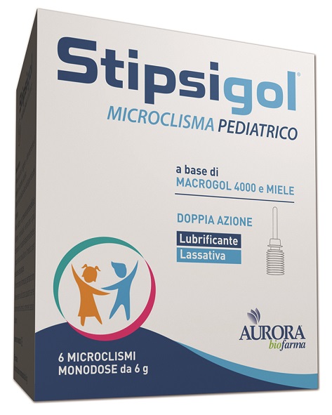 STIPSIGOL MICROCLISMA PEDIATRICO 6 X 6 G - doctorpill.it