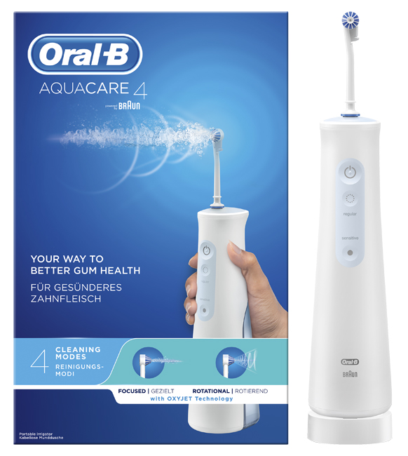 ORAL-B IDROPULSORE COMPATTO AQUACARE 4 - doctorpill.it