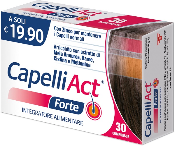 CAPELLI ACT FORTE 30 COMPRESSE - doctorpill.it