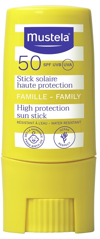 MUSTELA STICK SOLARE PROTEZIONE MOLTO ALTA SPF50 9 ML - doctorpill.it