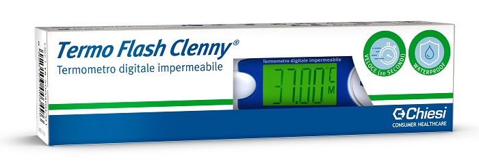 TERMOMETRO CLENNY TERMO FLASH PREDITTIVO 10 SECONDI WATERPROOF - doctorpill.it