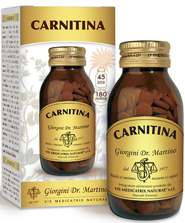 CARNITINA 180 PASTIGLIE - doctorpill.it