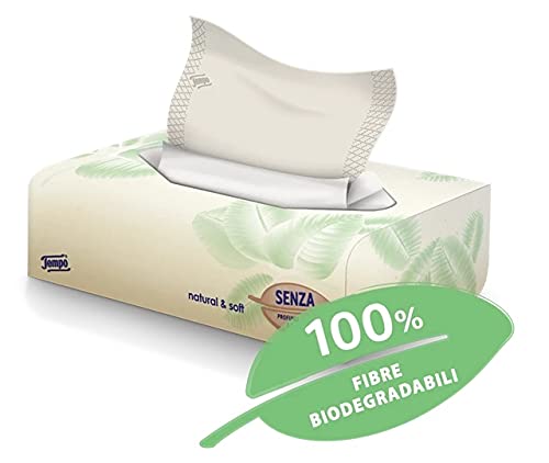 TEMPO BOX FAZZOLETTI NATURAL&SOFT 70 PEZZI - doctorpill.it