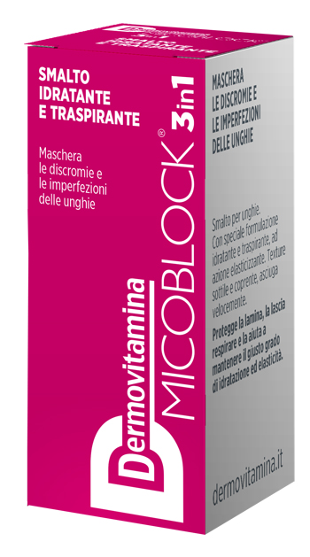 DERMOVITAMINA MICOBLOCK 3 IN 1 SMALTO IDRATANTE E TRASPIRANTE FUCSIA 5 ML - doctorpill.it