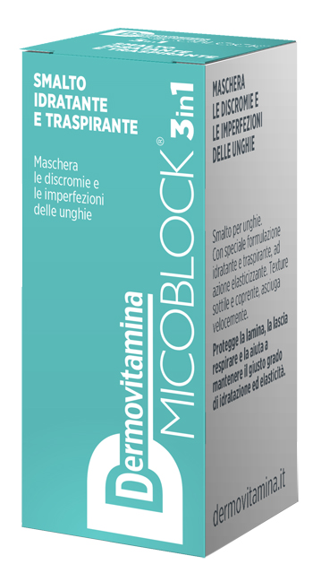 DERMOVITAMINA MICOBLOCK 3 IN 1 SMALTO IDRATANTE E TRASPIRANTE TURCHESE 5 ML - doctorpill.it