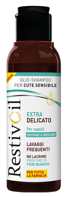 RESTIVOIL EXTRA DELICATO PER CAPELLI NORMALI E DELICATI LAVAGGI FREQUENTI 100 ML - doctorpill.it