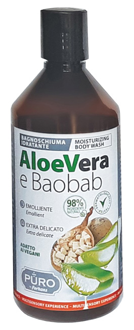 PURO BAGNOSCHIUMA ALOE E BAOBAB 500 ML - doctorpill.it