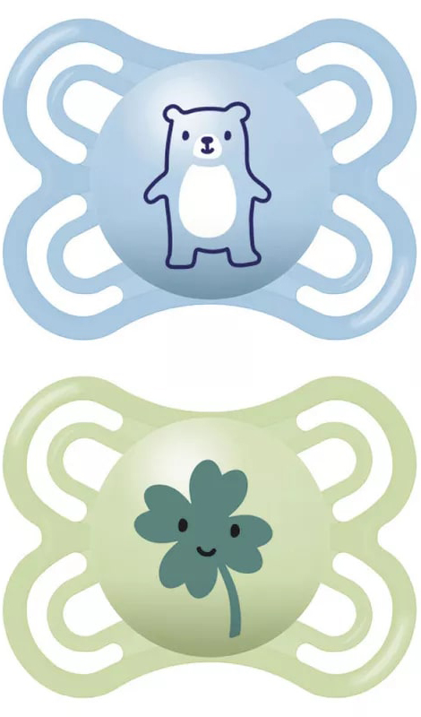 MAM SUCCHIETTO PERFECT 2-6 MESI SILICONE SINGLE BOX MASCHIO - doctorpill.it