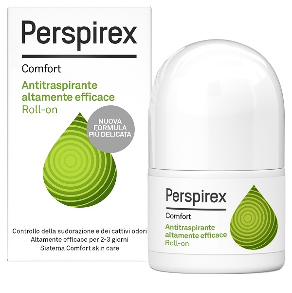PERSPIREX COMFORT ANTITRASPIRANTE ROLL-ON NUOVA FORMULA 20 ML - doctorpill.it