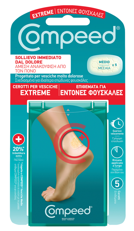 COMPEED CEROTTI PER VESCICHE EXTREME 5 PEZZI - doctorpill.it