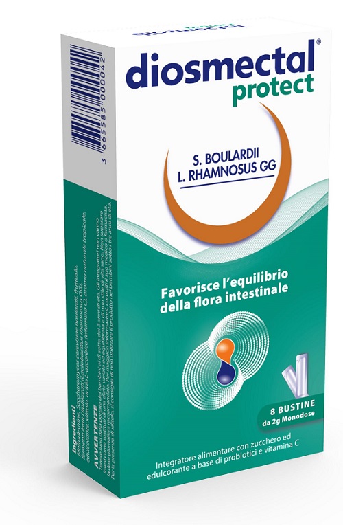 DIOSMECTAL PROTECT 8 BUSTINE OROSOLUBILI 2 G - doctorpill.it