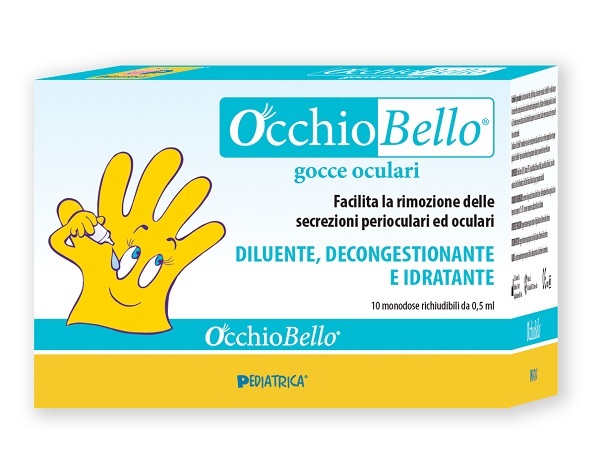 OCCHIOBELLO GOCCE OCULARI 10 FLACONCINI MONODOSE RICHIUDIBILI DA 0,5 ML - doctorpill.it