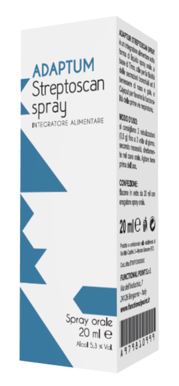 ADAPTUM STREPTOSCAN SPRAY 20 ML - doctorpill.it