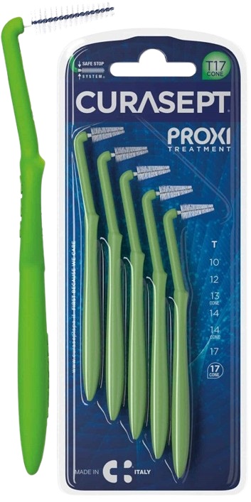 CURASEPT PROXI ANGLE P09 VERDE CHIARO/LIGHT GREEN 5 PEZZI - doctorpill.it